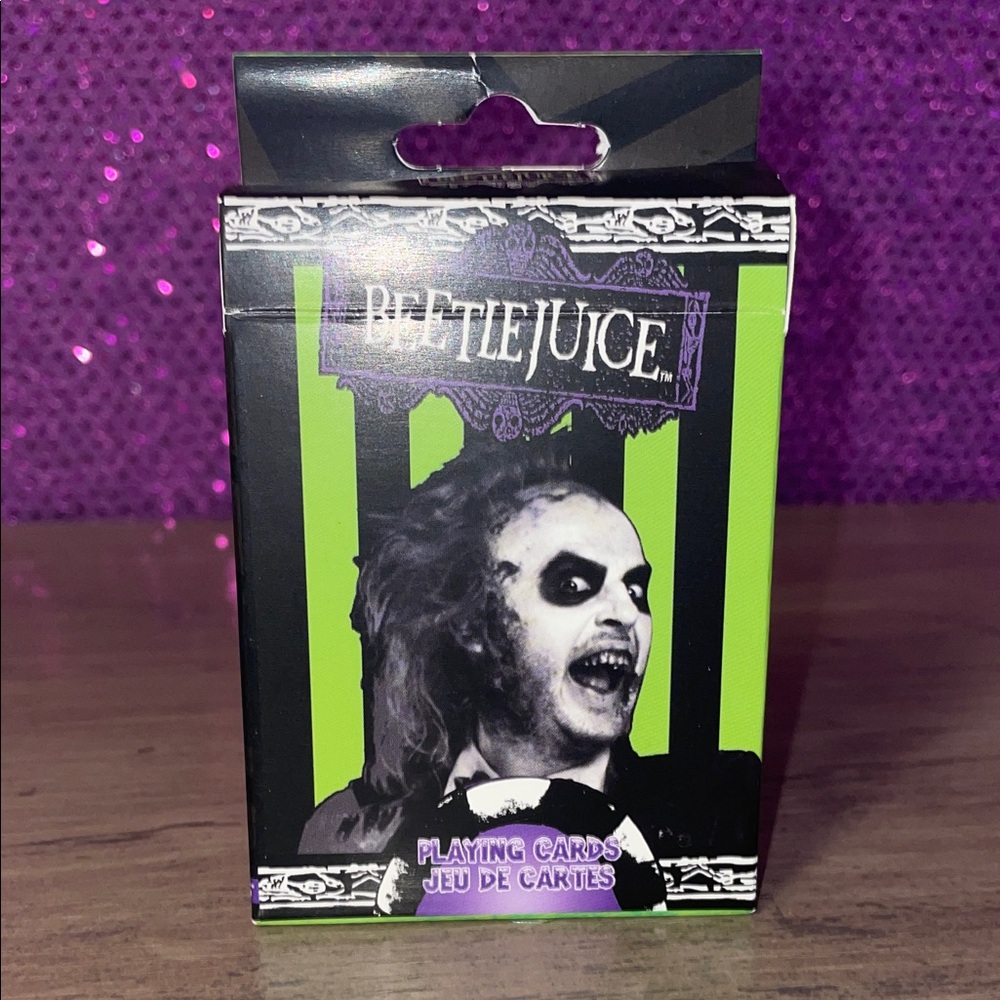 Beetlejuice Playing Cards | Movie Collectible Deck | New in Box